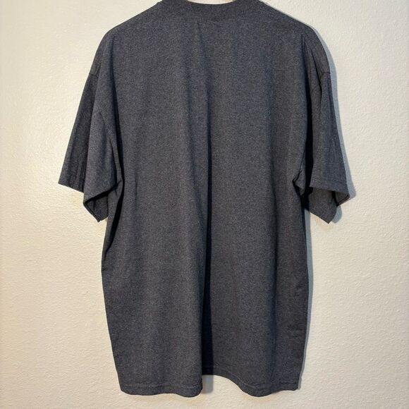 Pro Club Heavy Weight 2XL Charcoal Gray Men's Short Sleeve Tee. - Picture 5 of 8